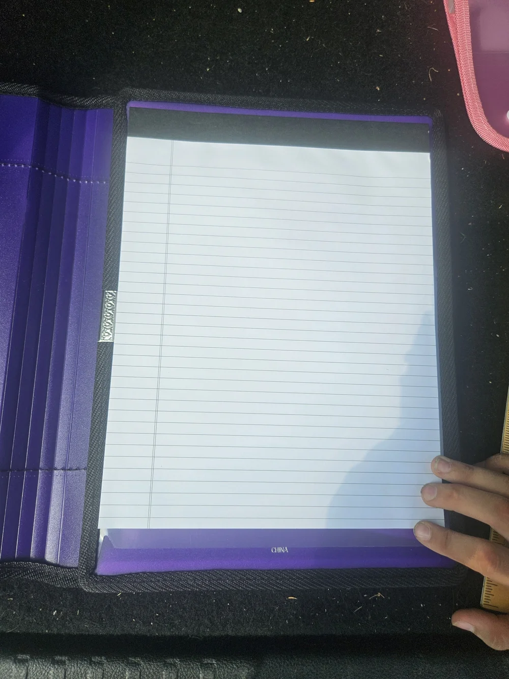 Plastic File Folder with Elastic Closure
